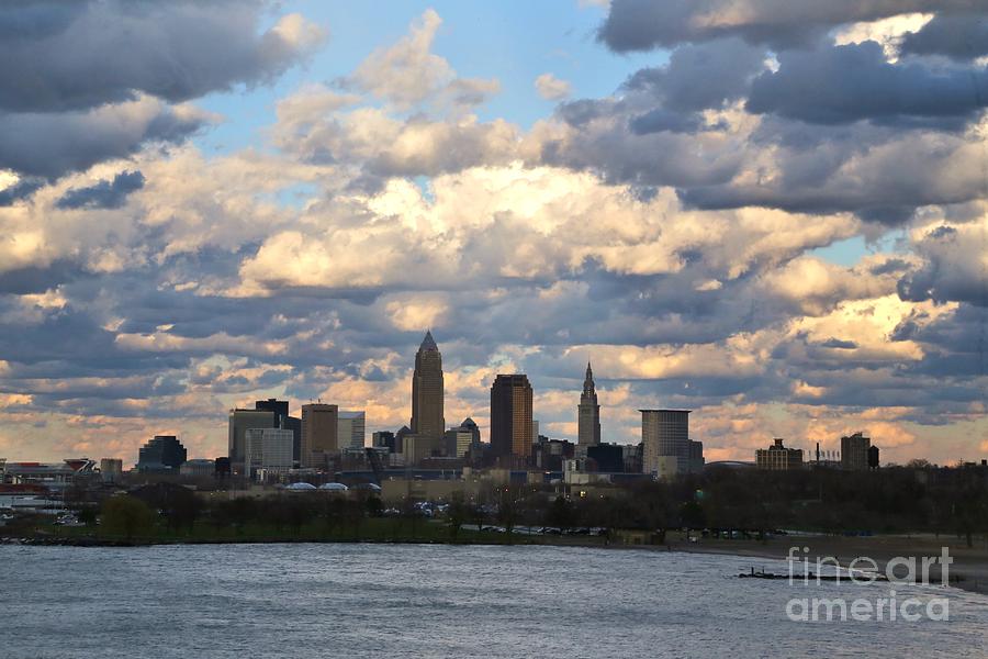 Cleveland Downtown Skyline Photograph By Douglas Sacha Fine Art America