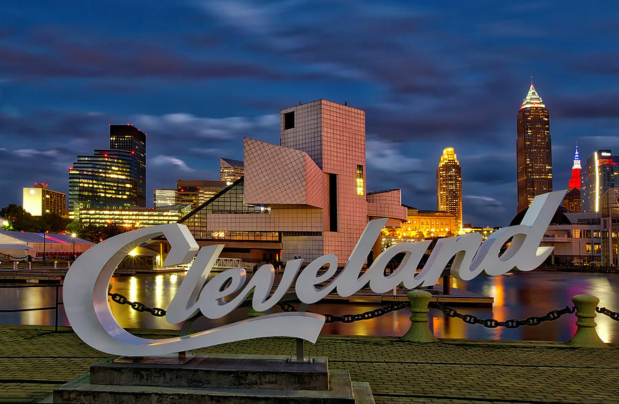 Cleveland Skyline #1 Photograph by Jackie Sajewski