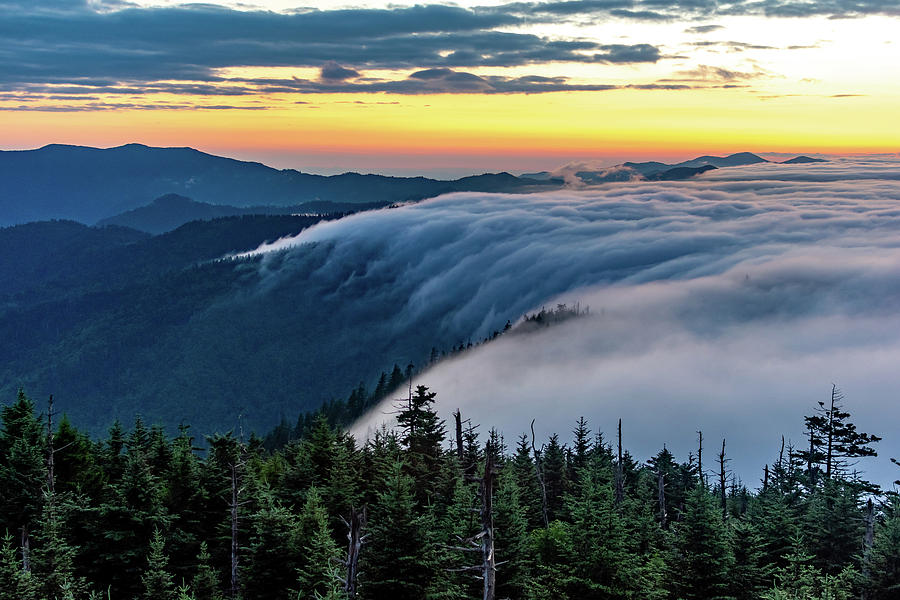 Clingman's Dome #1 Photograph By Paul Varnell - Fine Art America