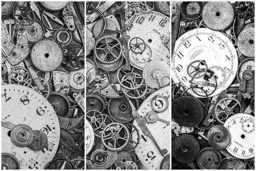Clockworks Still Life #1 Photograph by Tom Mc Nemar