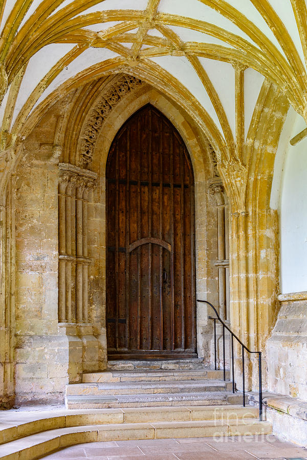 Cloisters, Wells Cathedral Photograph by Colin Rayner