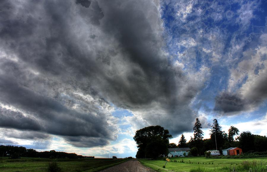 Cloud Lane #1 Photograph by David Matthews