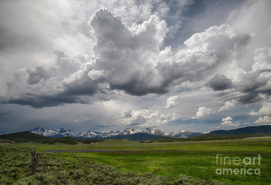 Cloud Play #1 Photograph by Idaho Scenic Images Linda Lantzy