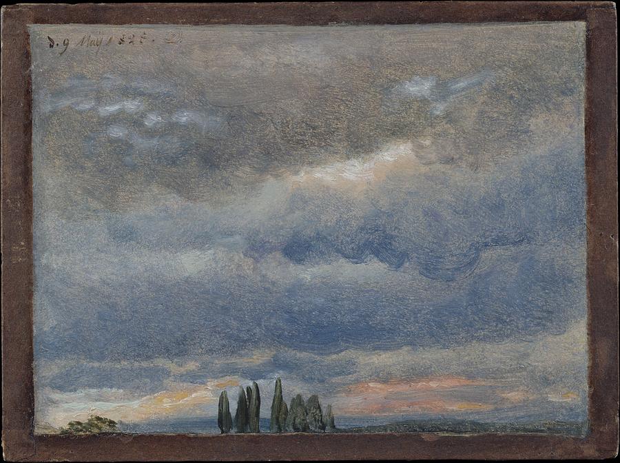 Cloud Study #2 Painting by Johan Christian Dahl