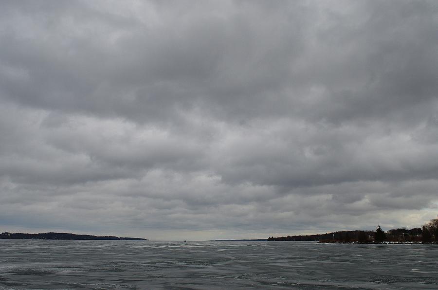 Clouds Over Kempenfelt Bay  #1 Photograph by Lyle Crump