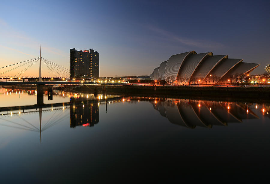 Clydeside Reflections  #1 Photograph by Grant Glendinning