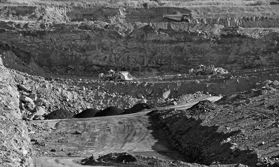 Coal Mining Photograph by Sandy Keeton