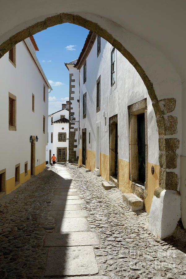 Cobbled street, Marvao #1 Photograph by Mikehoward Photography