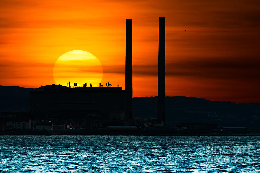 Cockenzie Power Station Sunset #1 Photograph by Keith Thorburn LRPS EFIAP CPAGB