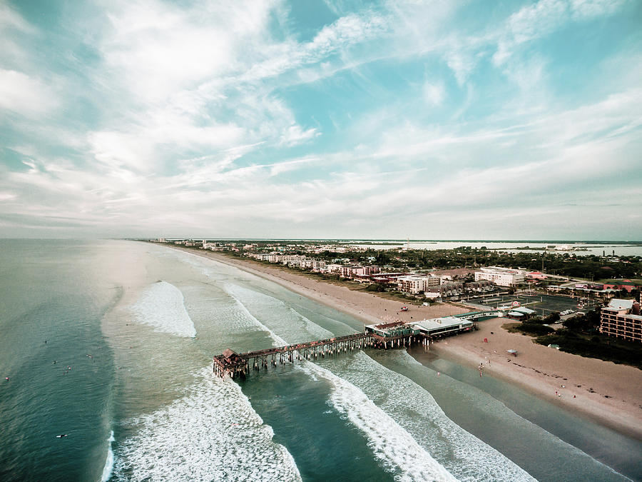 Landscape Photograph - Cocoa Beach Pier by Seascaping Photography Landscape Photograph - Cocoa Beach Pier by Seascaping Photography