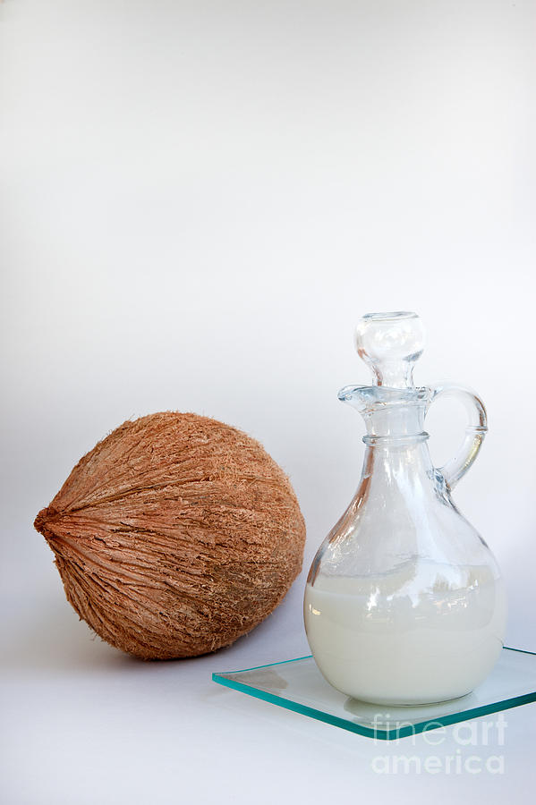 Coconut Oil And Coconut #1 Photograph by Inga Spence