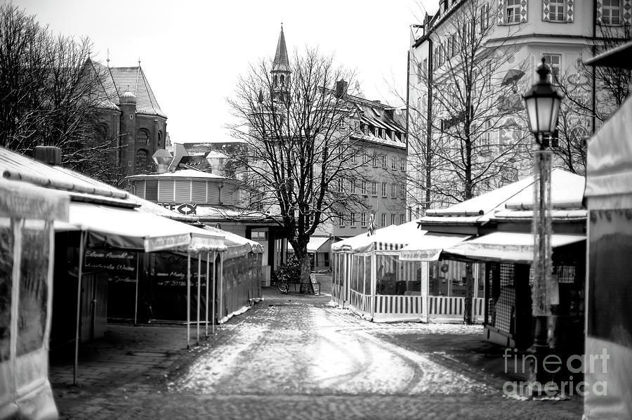 Cold Munich Morning Photograph by John Rizzuto