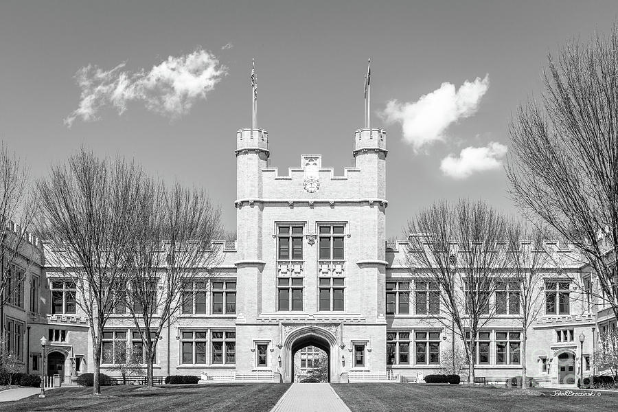College of Wooster Kauke Hall  Photograph by University Icons