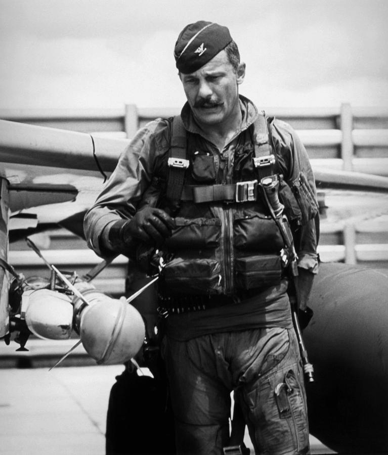 Robin Olds Photograph - Colonel Robin Olds #2 by War Is Hell Store