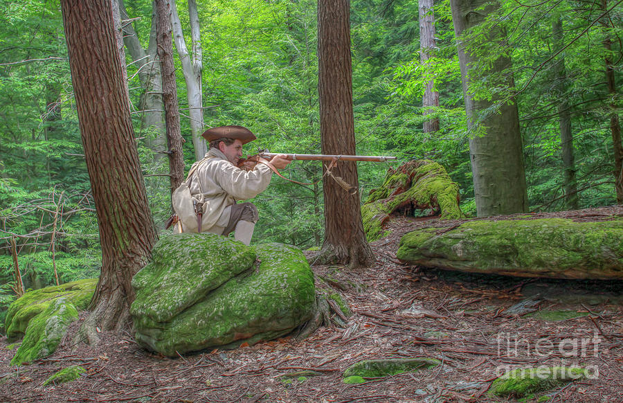 Colonial Hunter #1 Digital Art by Randy Steele