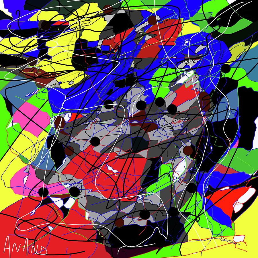 Color Abstraction-1 #2 Digital Art by Anand Swaroop Manchiraju