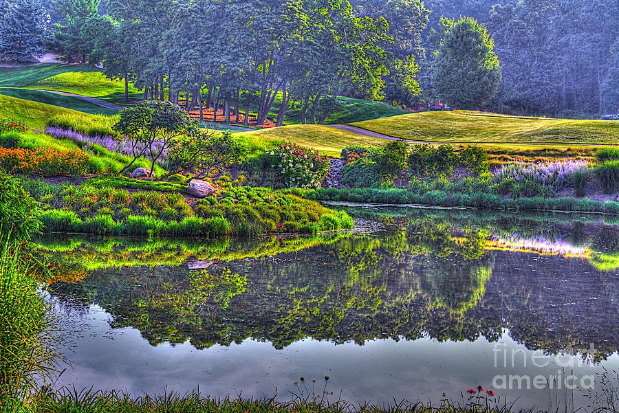 Golf Photograph - Color and Fog #1 by Robert Pearson
