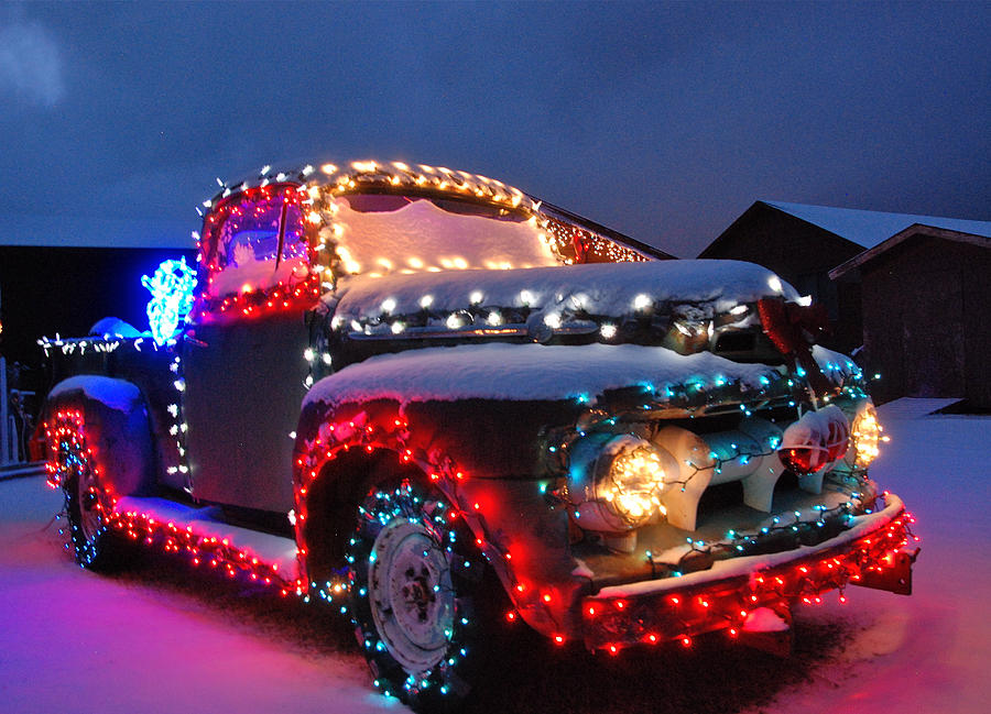 Colorado Christmas Truck Photograph by Bob Berwyn