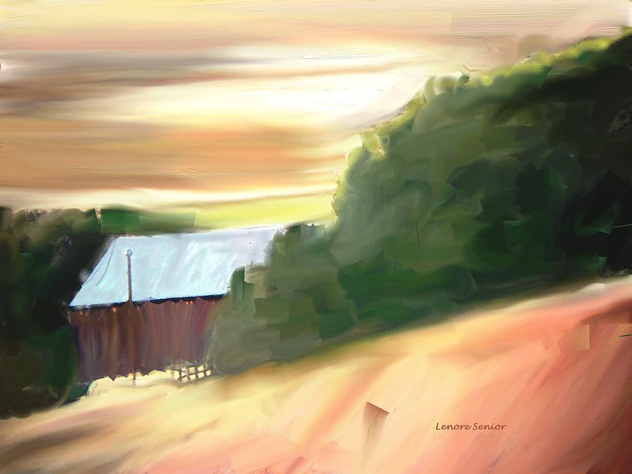 Colorado Landscape #1 Painting by Lenore Senior