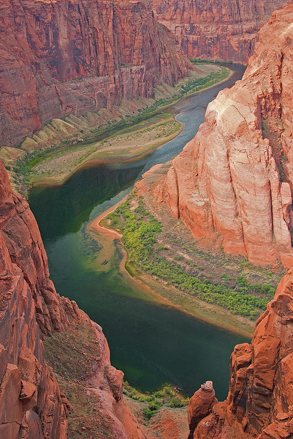 Colorado River between Glen Canyon Dam and Lee's Ferry, Page, Arizona  Photograph by Tom Zeman - Pixels