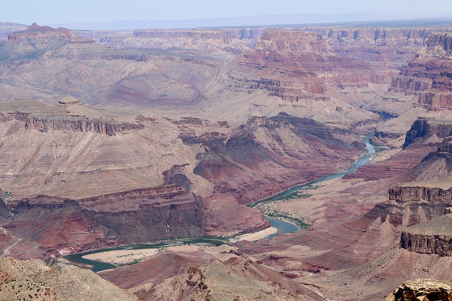 Colorado River Flowing though Grand Canyon - 2 Photograph by Christy Pooschke