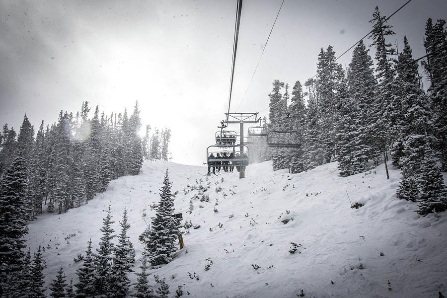 Colorado Skiing #1 Photograph by Colin Collins