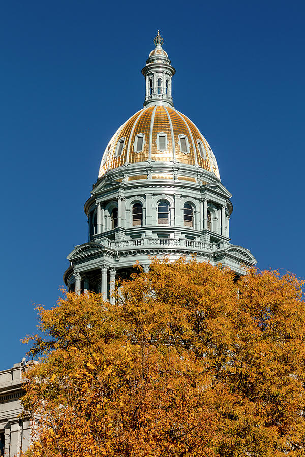 Colorado State Capitol Building #1 Photograph by Teri Virbickis