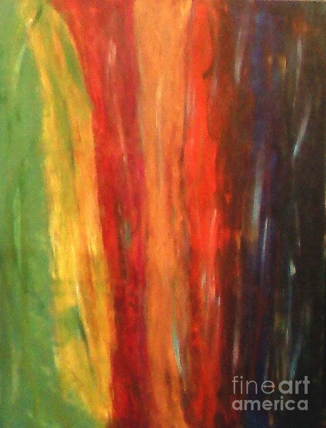 Colorfall #1 Painting by Leslie Revels
