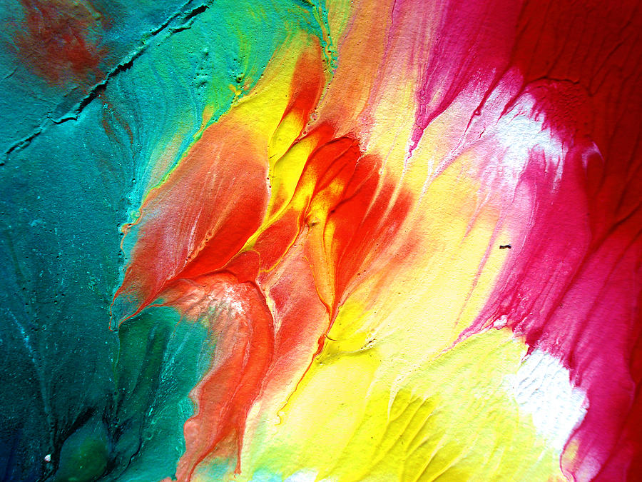 Colorful Cloud #1 Painting by Sumit Mehndiratta