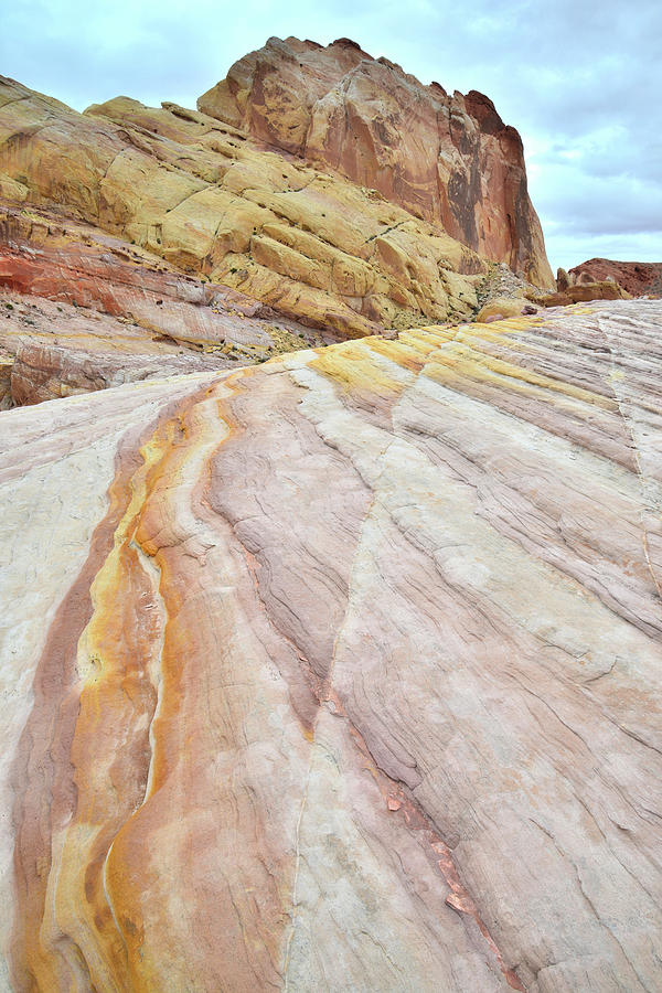 Colorful Sandstone in Valley of Fire #4 Photograph by Ray Mathis