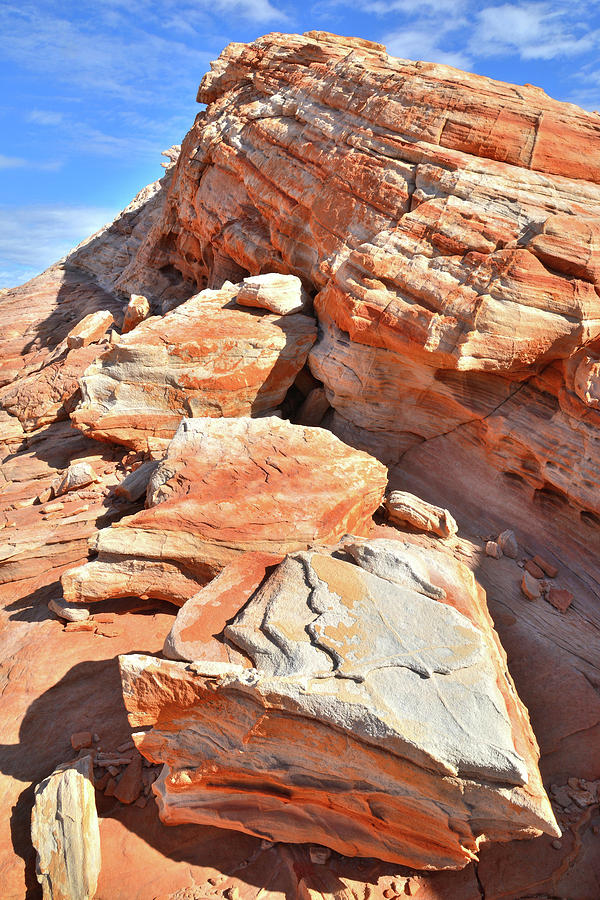Colorful Sandstone of Valley of Fire #3 Photograph by Ray Mathis