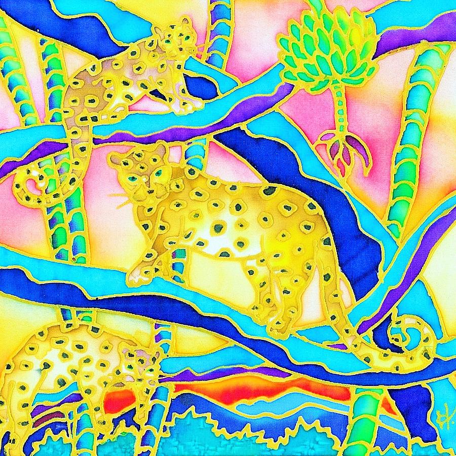 Colorful tropics 6 Painting by Hisayo OHTA
