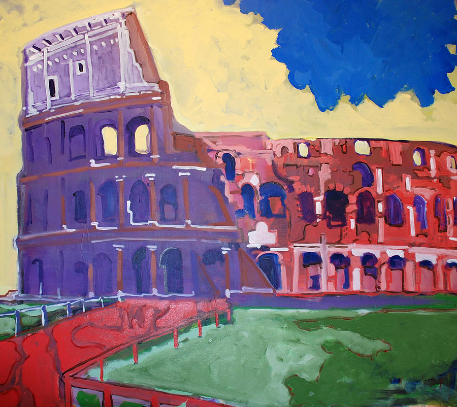 Colosseum #2 Painting by Kurt Hausmann