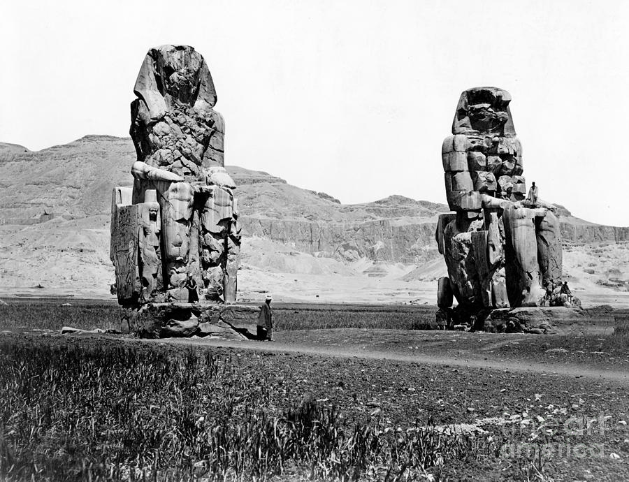 Colossi Of Memnon, Valley Of The Kings #1 Photograph by Science Source