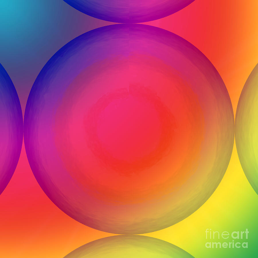Colours Of A Cell #1 Digital Art by Susan Stevenson