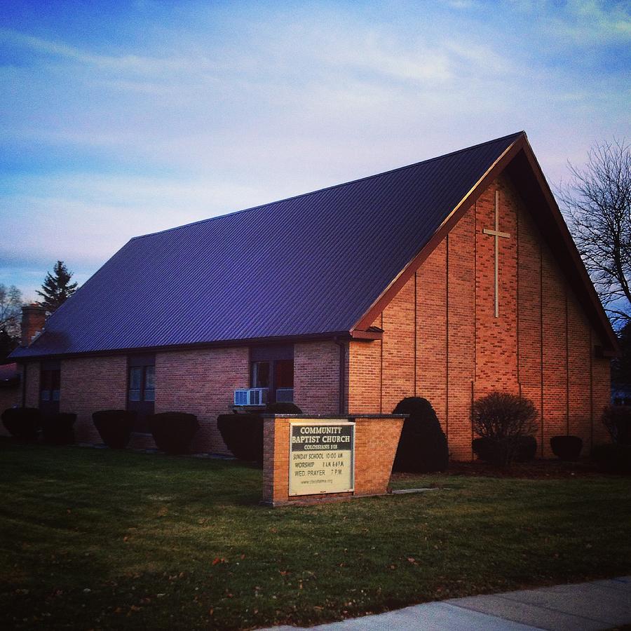 Community Baptist Church of Alma #1 Photograph by Chris Brown