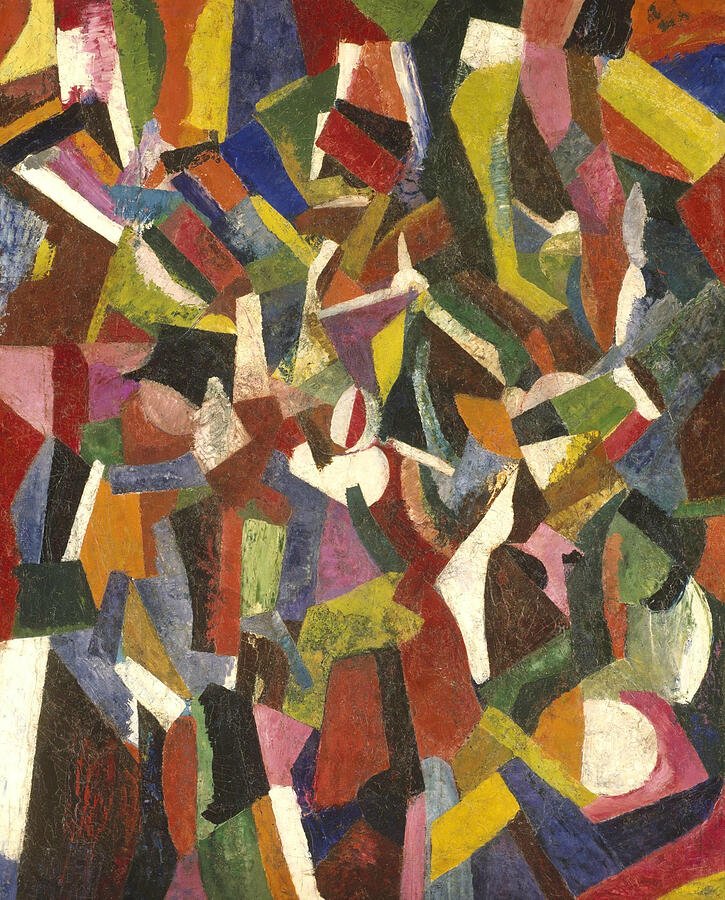 Composition VI, from 1916 Painting by Patrick Henry Bruce