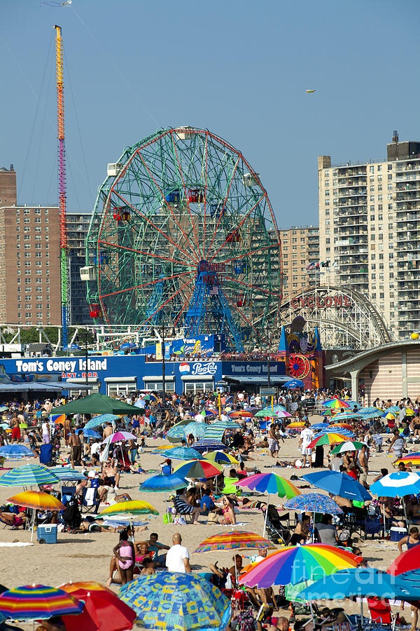 Coney Island - New York City #1 Photograph by Anthony Totah