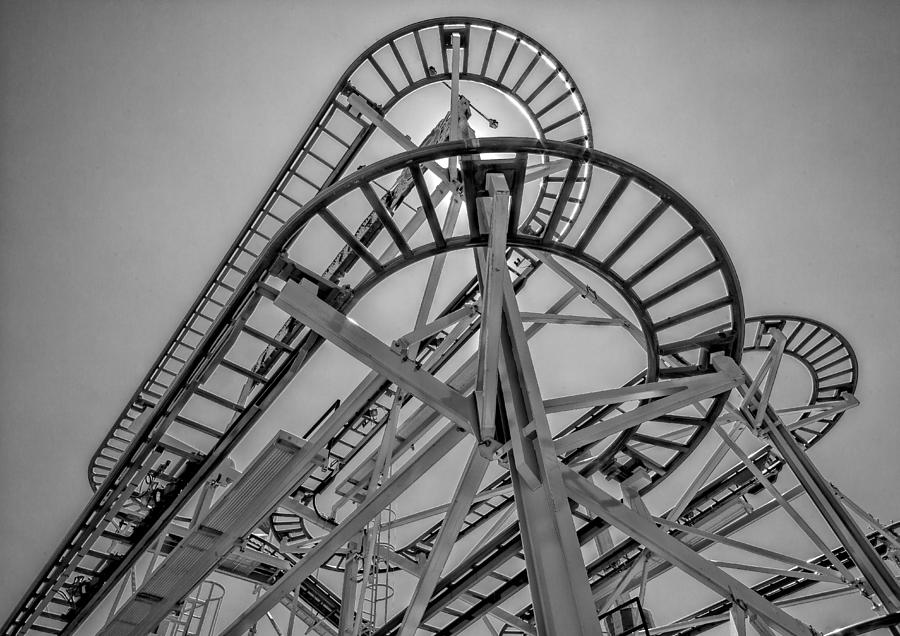 Coney Island Roller Coaster #1 Photograph by Robert Ullmann