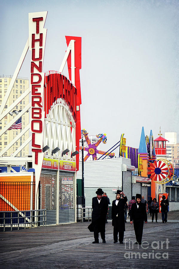 Coney Island, USA #1 Photograph by HD Connelly