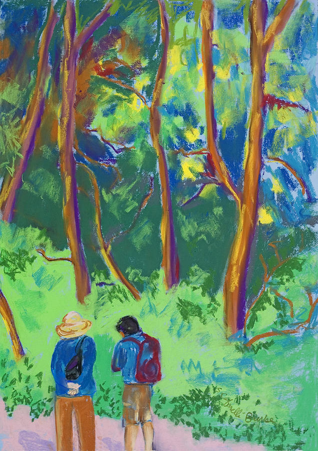 Tree Painting - Consultation Byway #1 by Susan Cafarelli