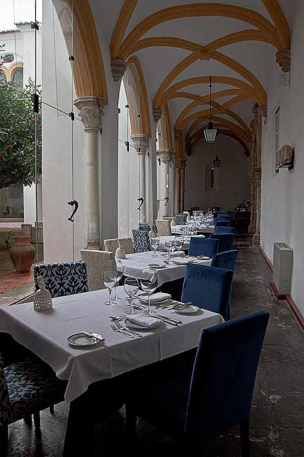 Convent Courtyard Evora Iberia Photograph By Michael Havice Fine Art America 0344