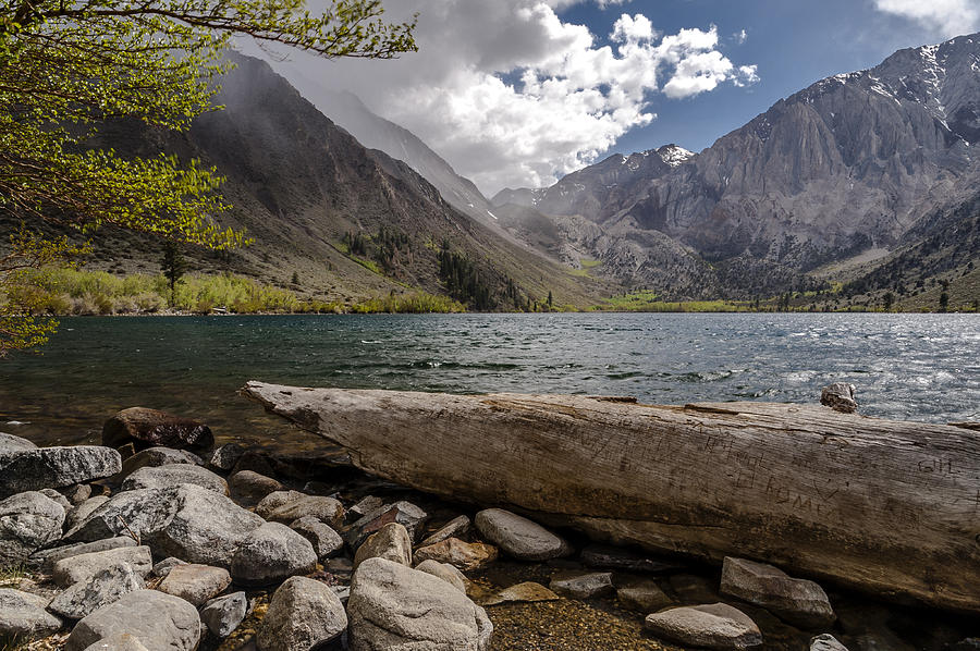 Mountain Photograph - Convict Lake #1 by Cat Connor