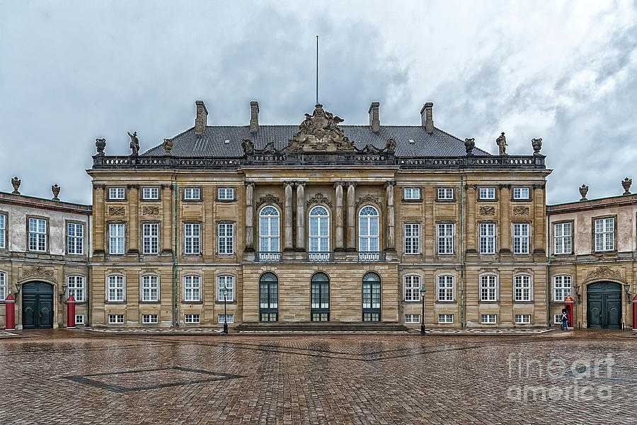 Copenhagen Amalienborg Palace #1 Photograph by Antony McAulay