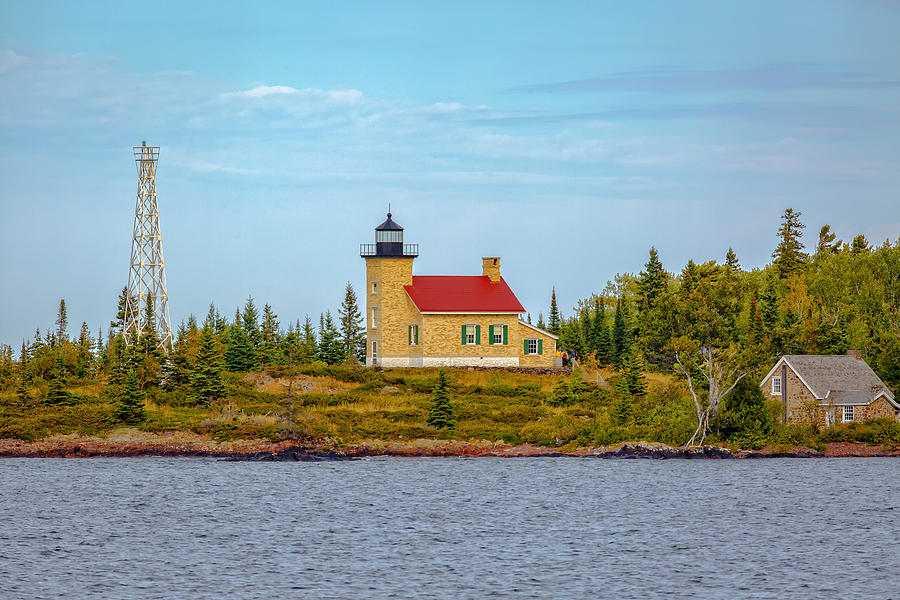 Copper Harbor Light Station #1 Photograph by Jack R Perry