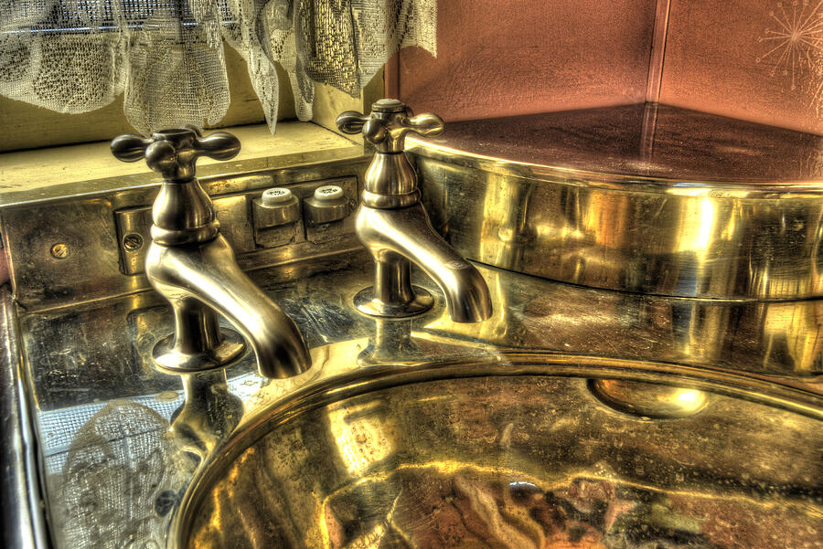 Copper Sink  #1 Photograph by Paul W Faust - Impressions of Light