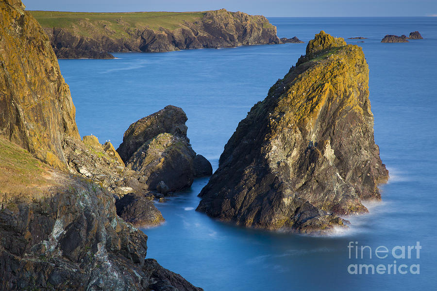 Cornwall Coastline #1 Photograph by Brian Jannsen