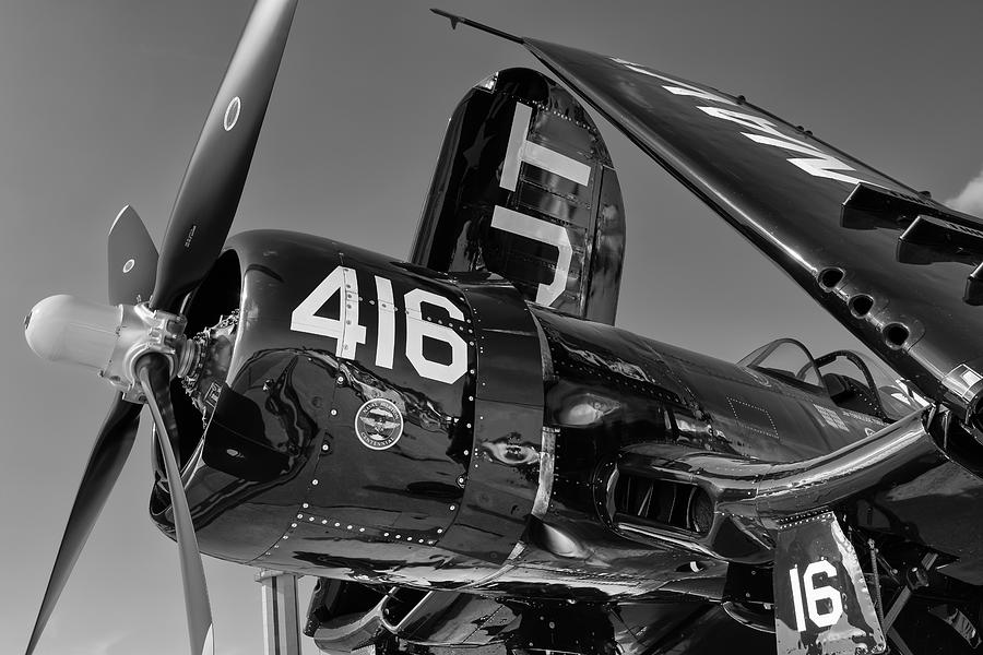 Corsairs Nose #1 Photograph by Chris Buff