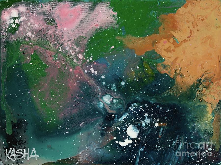 Cosmic #1 Painting by Kasha Ritter