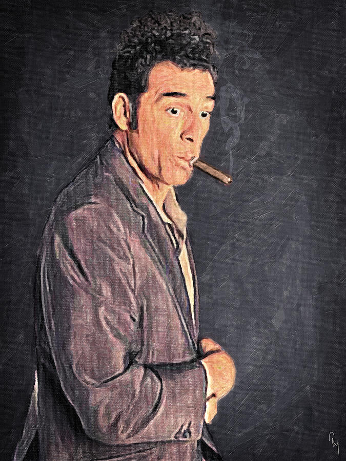 Cosmo Kramer #1 Painting by Hoolst Design